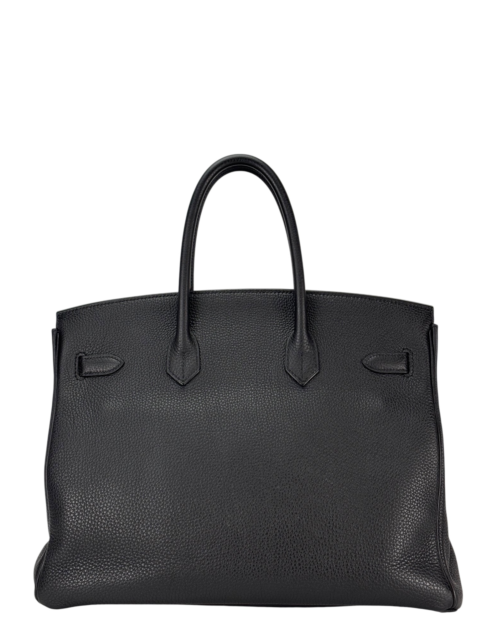 HERMES - Birkin 35 Black Togo Palladium Hardware 