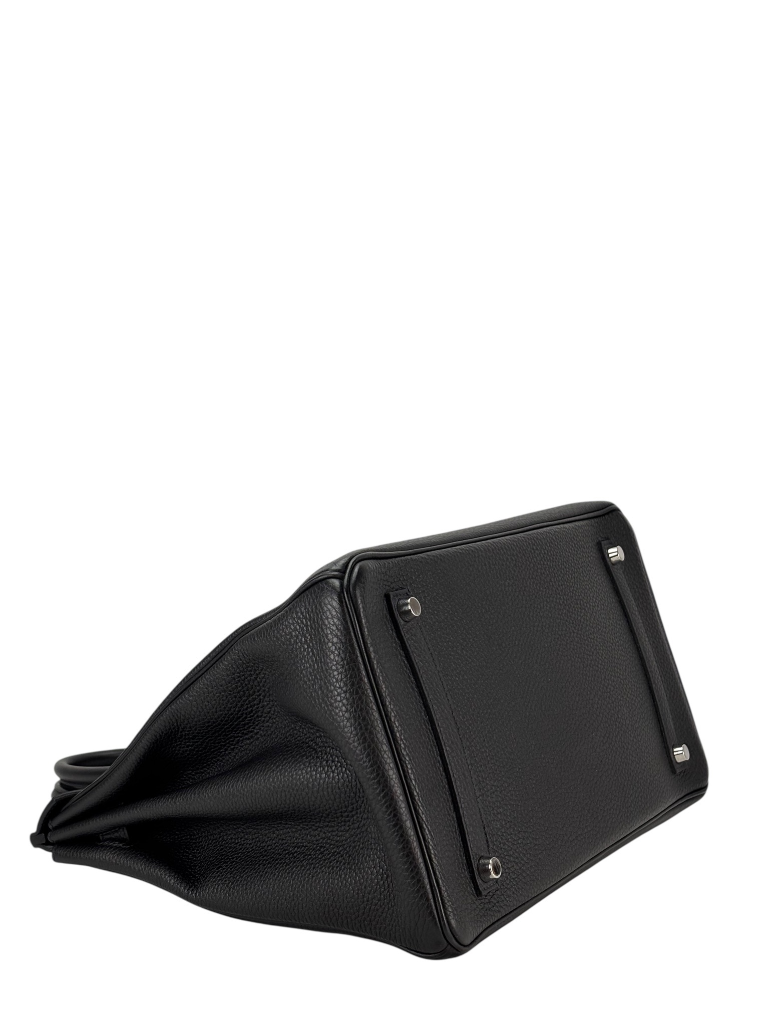 HERMES - Birkin 35 Black Togo Palladium Hardware 