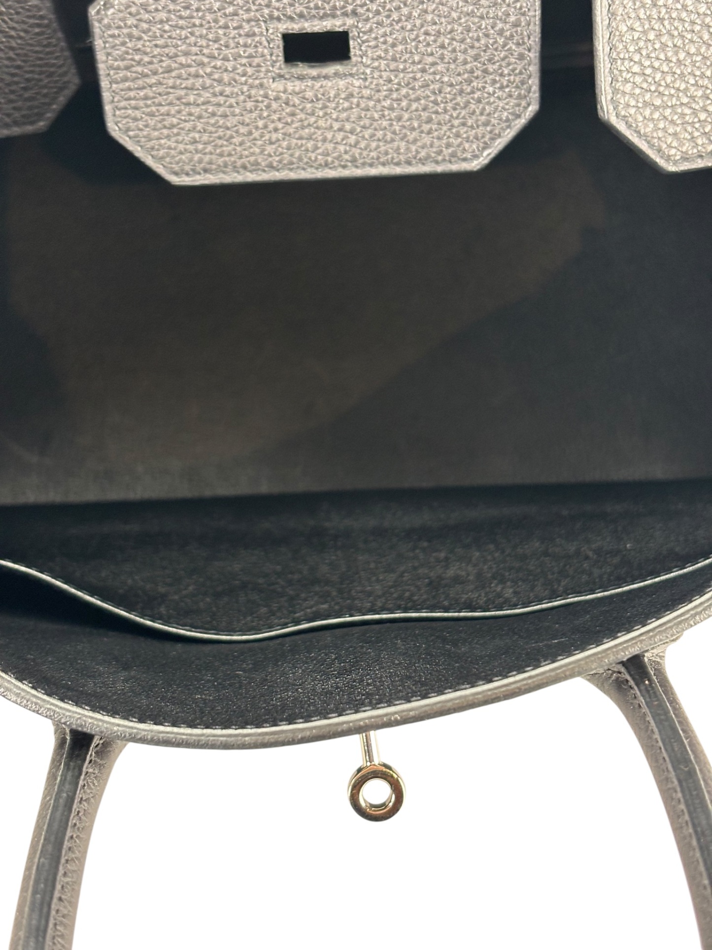 HERMES - Birkin 35 Black Togo Palladium Hardware 