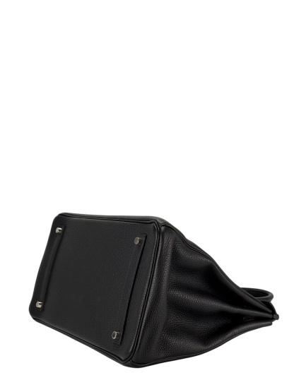 HERMES - Birkin 35 Black Togo Palladium Hardware 