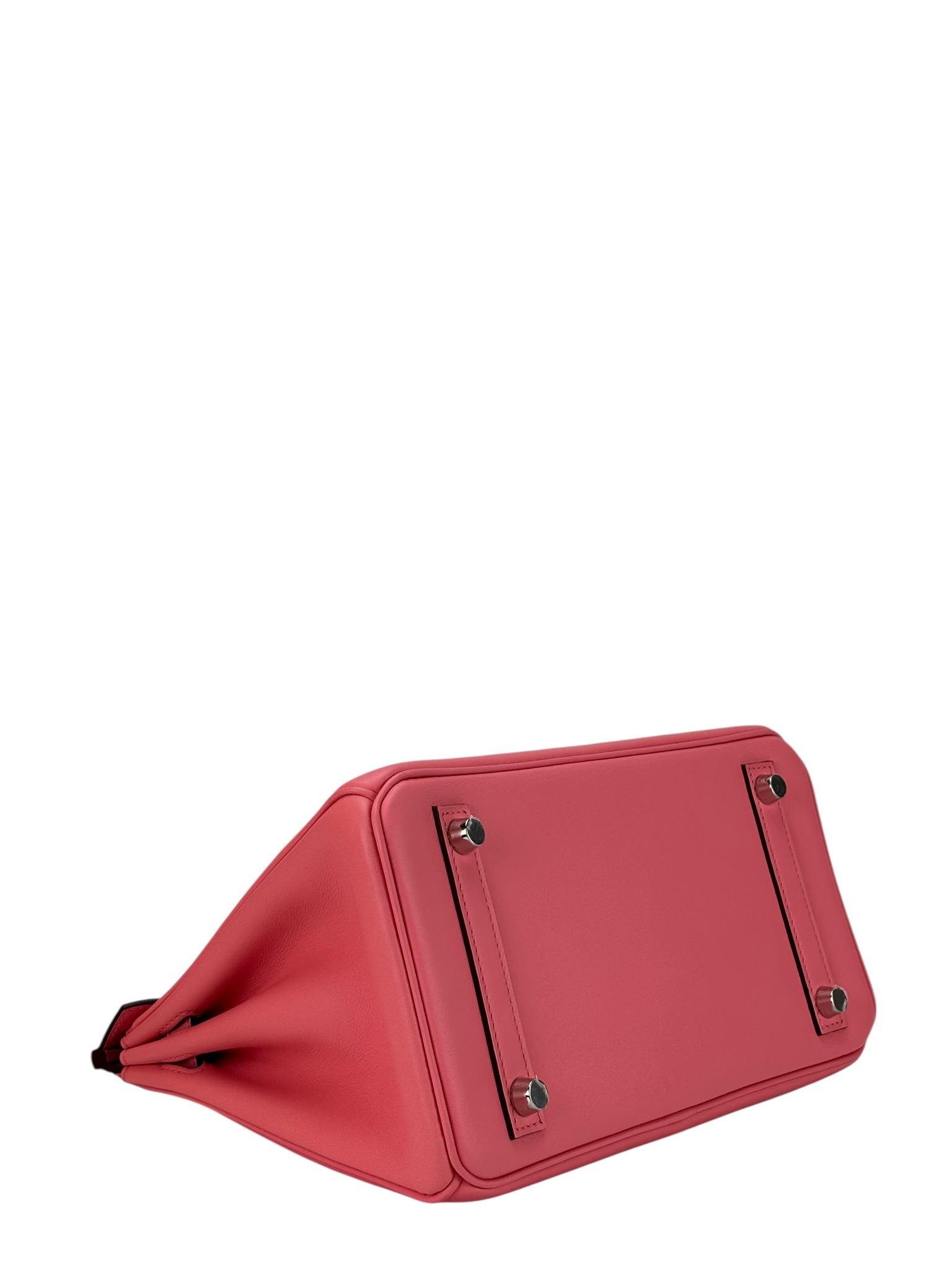 HERMES - Birkin 25 U5 Rose Lipstick Swift Palladium Hardware 