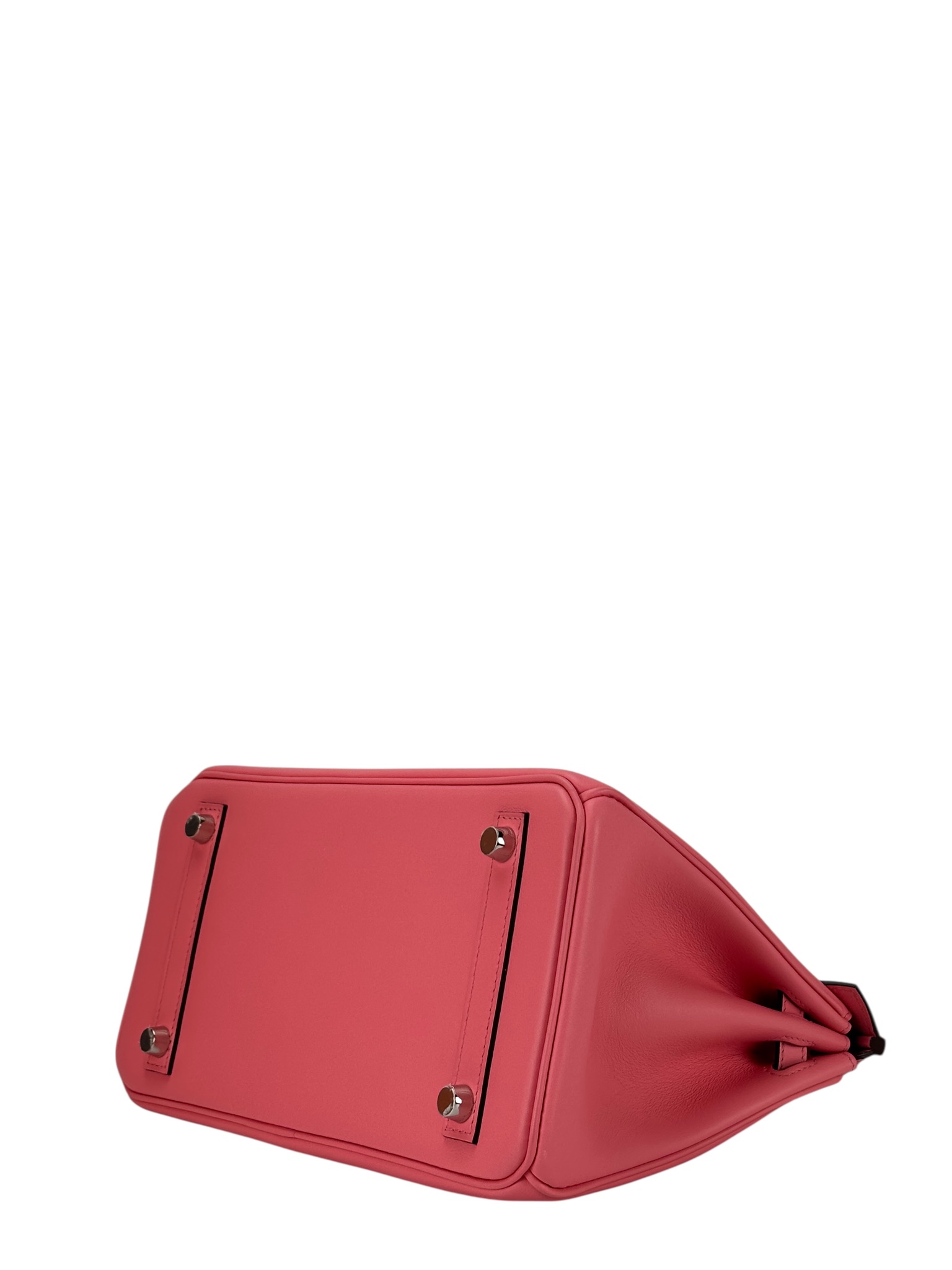 HERMES - Birkin 25 U5 Rose Lipstick Swift Palladium Hardware 