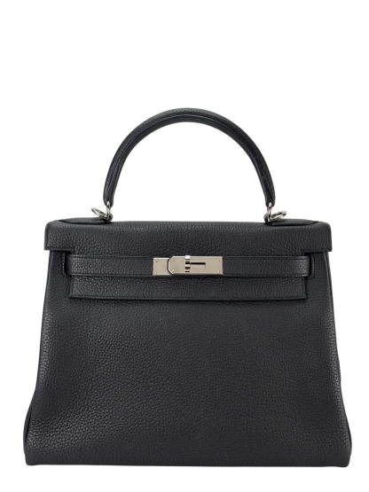 HERMES - Kelly 28 Nior TC Palladium Hardware