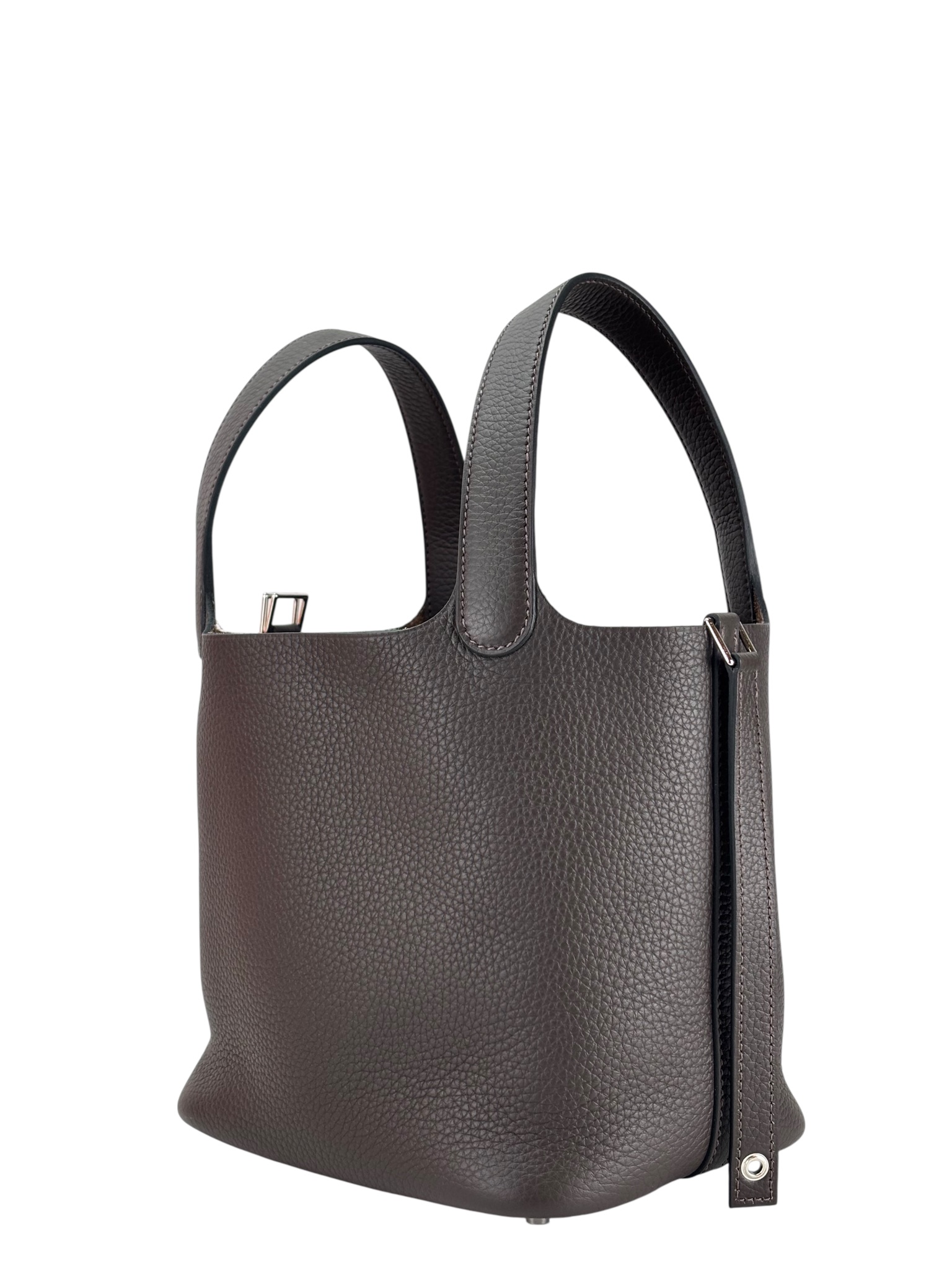 HERMES - Picotin PM Picotin 18 Ebene TC Palladium Hardware