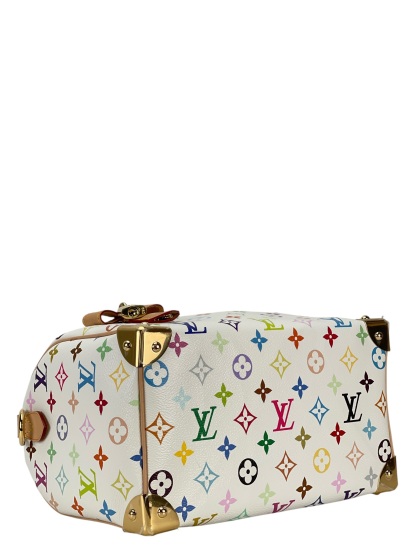 LOUIS VUITTON - LV x TM Speedy 25 White Monogram Multicolor