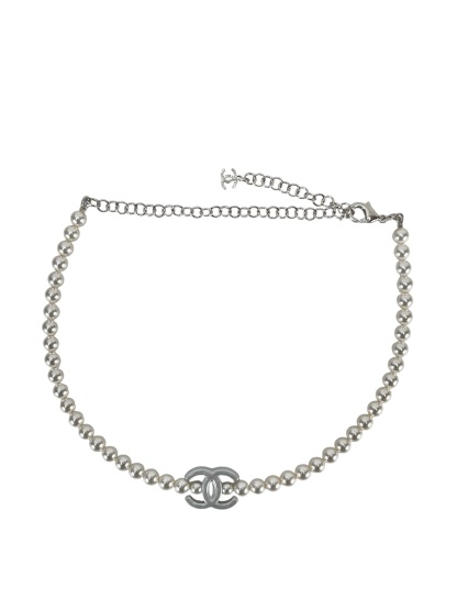 CHANEL - 25C White Pearl Necklace