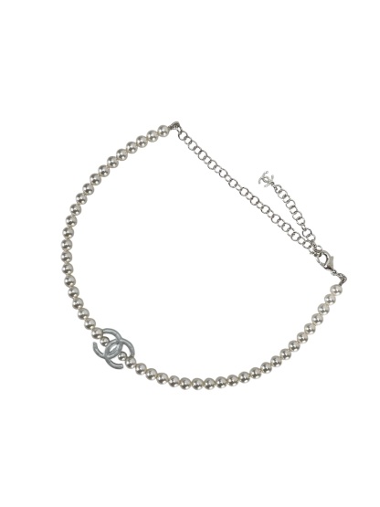 CHANEL - 25C White Pearl Necklace