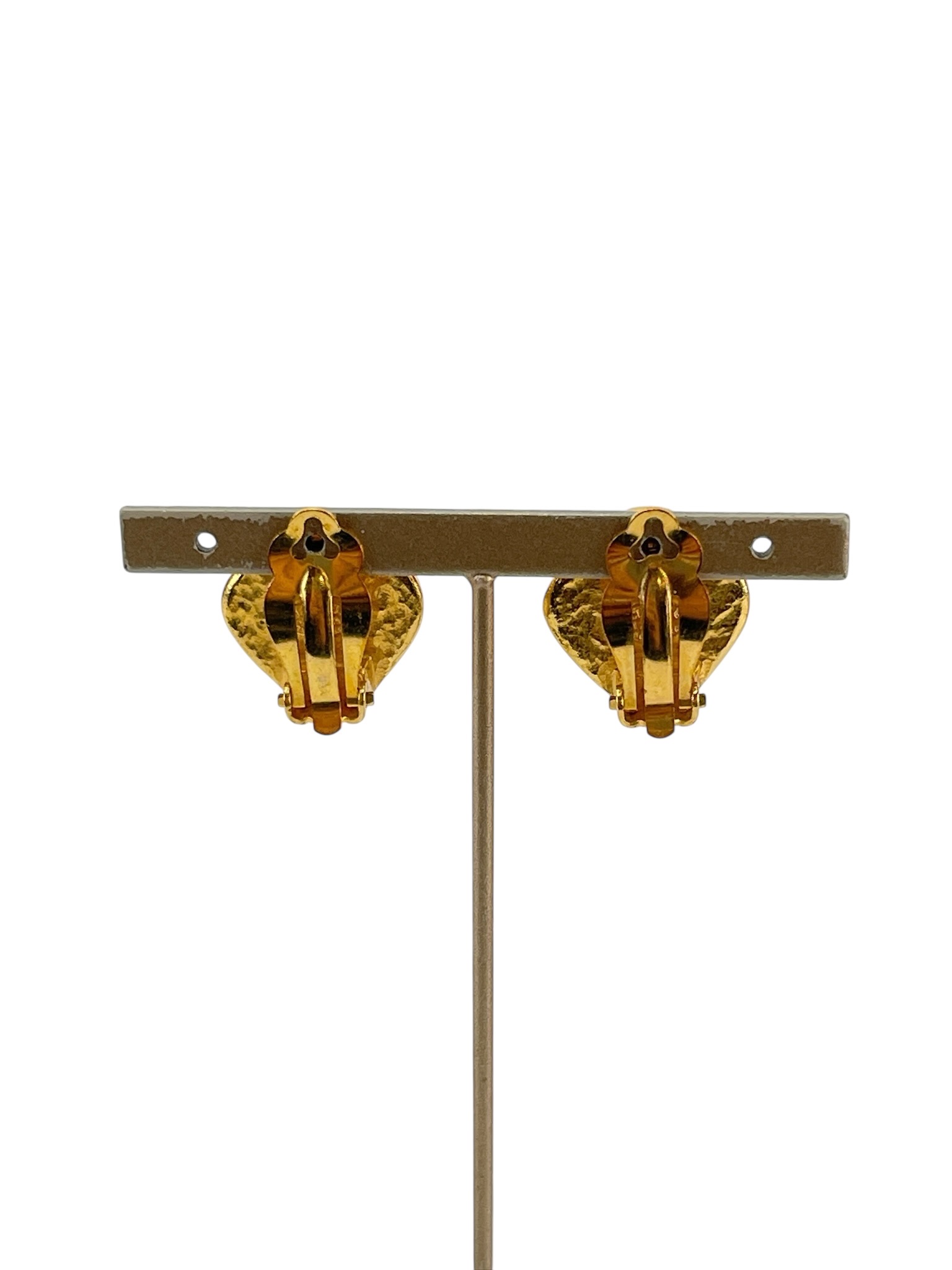 CHANEL - 97A Rhombus CC Logo Earrings