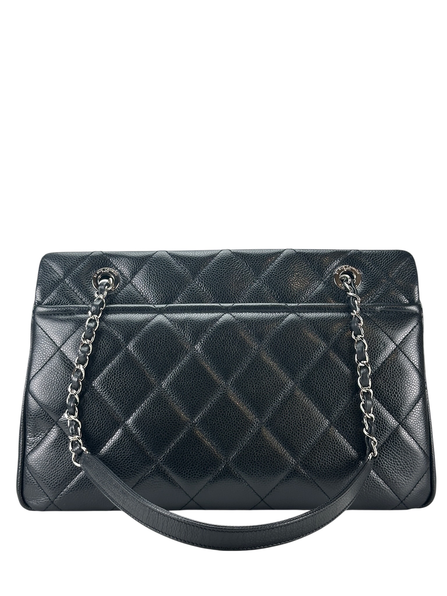 CHANEL - Timeless CC Soft Tote Black Caviar
