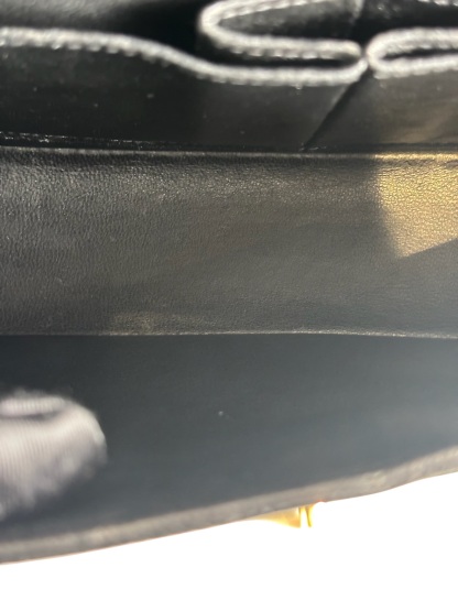 CHANEL - Medium Classic Double Flap Bag Black Caviar Sliver Hardware (CF25)