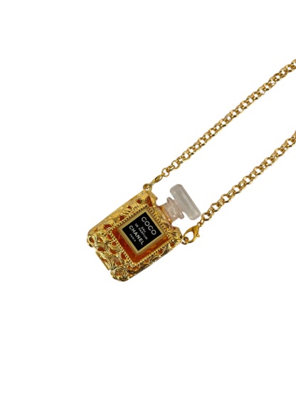 CHANEL - Coco Perfume Bottle Case Necklace