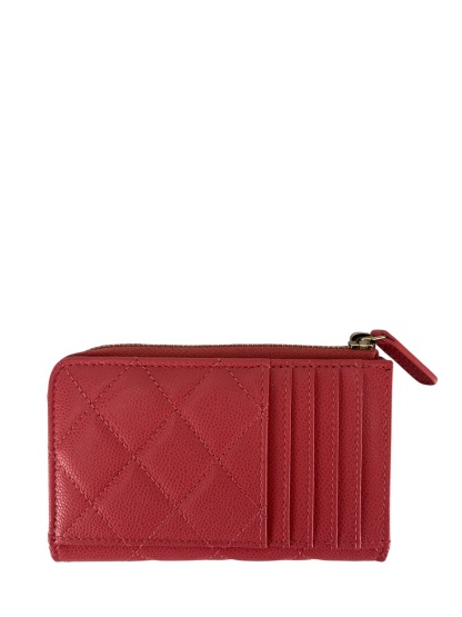 CHANEL - 24B Pink Caviar Coin Purse