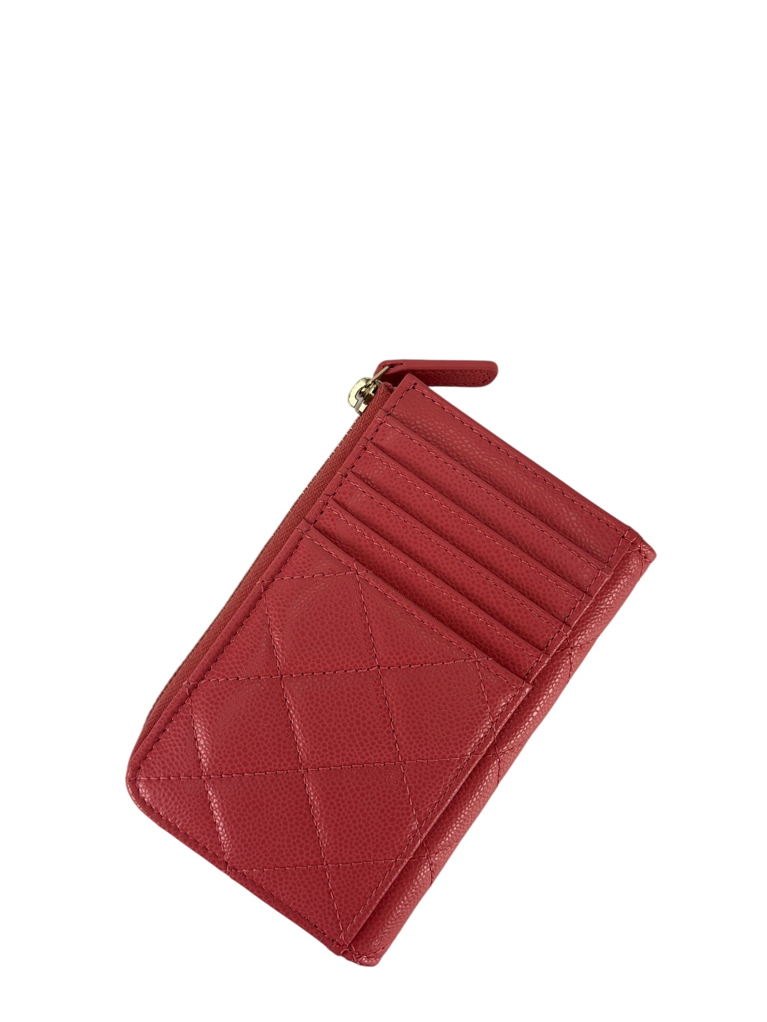 CHANEL - 24B Pink Caviar Coin Purse