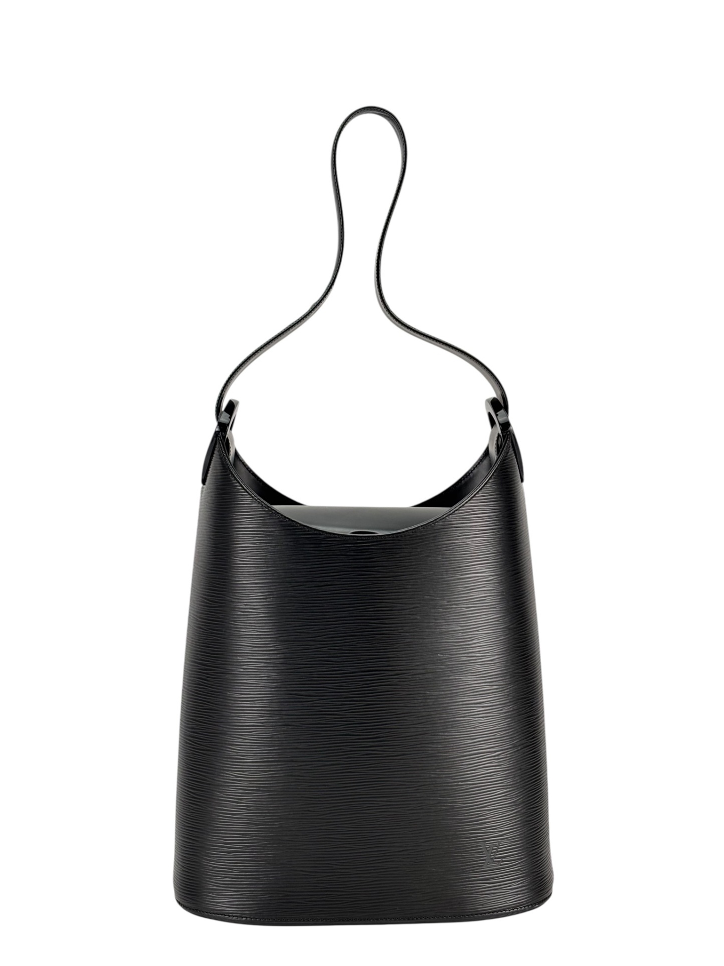 LOUIS VUITTON - Black Epi Verseau Leather Bag