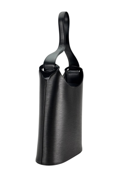 LOUIS VUITTON - Black Epi Verseau Leather Bag