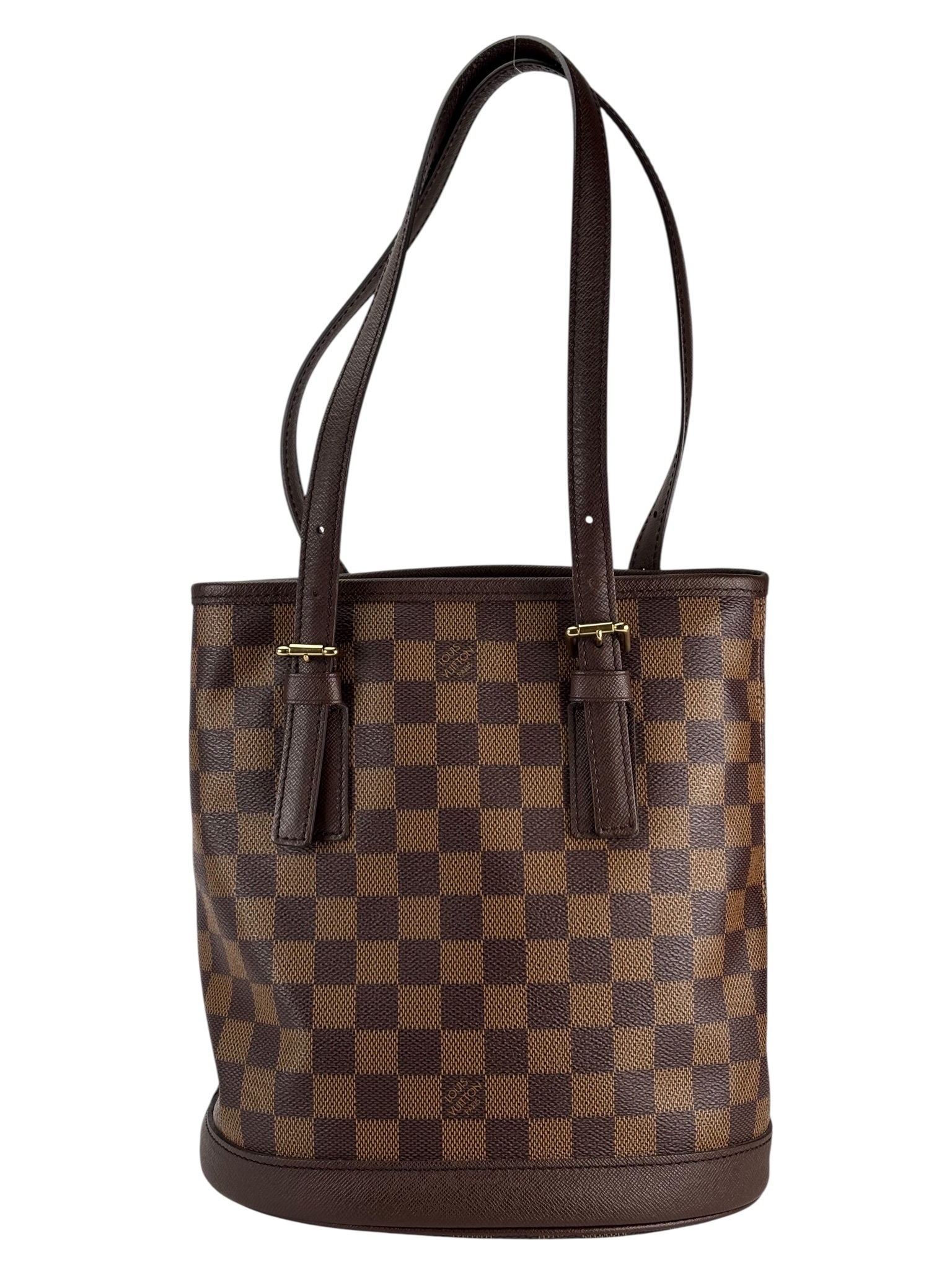 LOUIS VUITTON - Bucket PM Damier Ebene Canvas