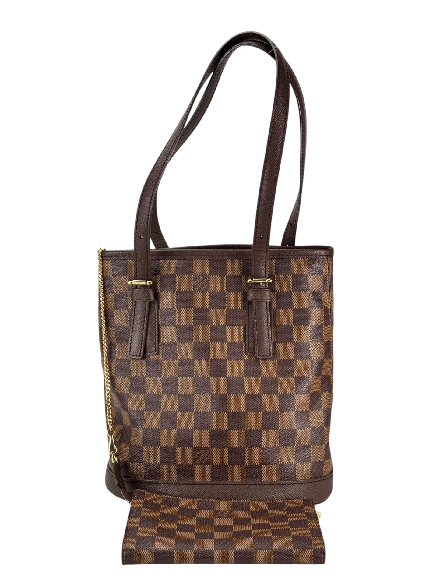 LOUIS VUITTON - Bucket PM Damier Ebene Canvas
