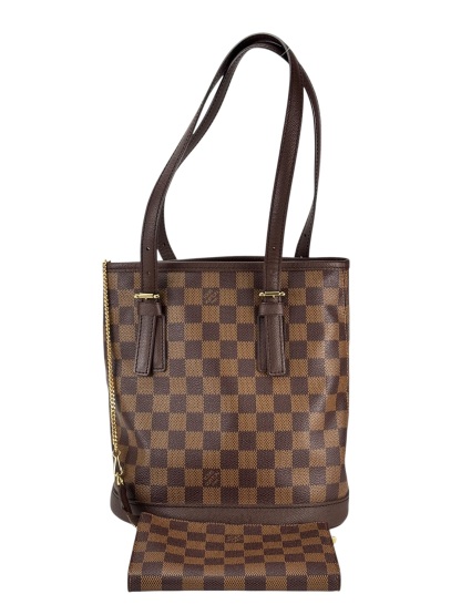 LOUIS VUITTON - Bucket PM Damier Ebene Canvas