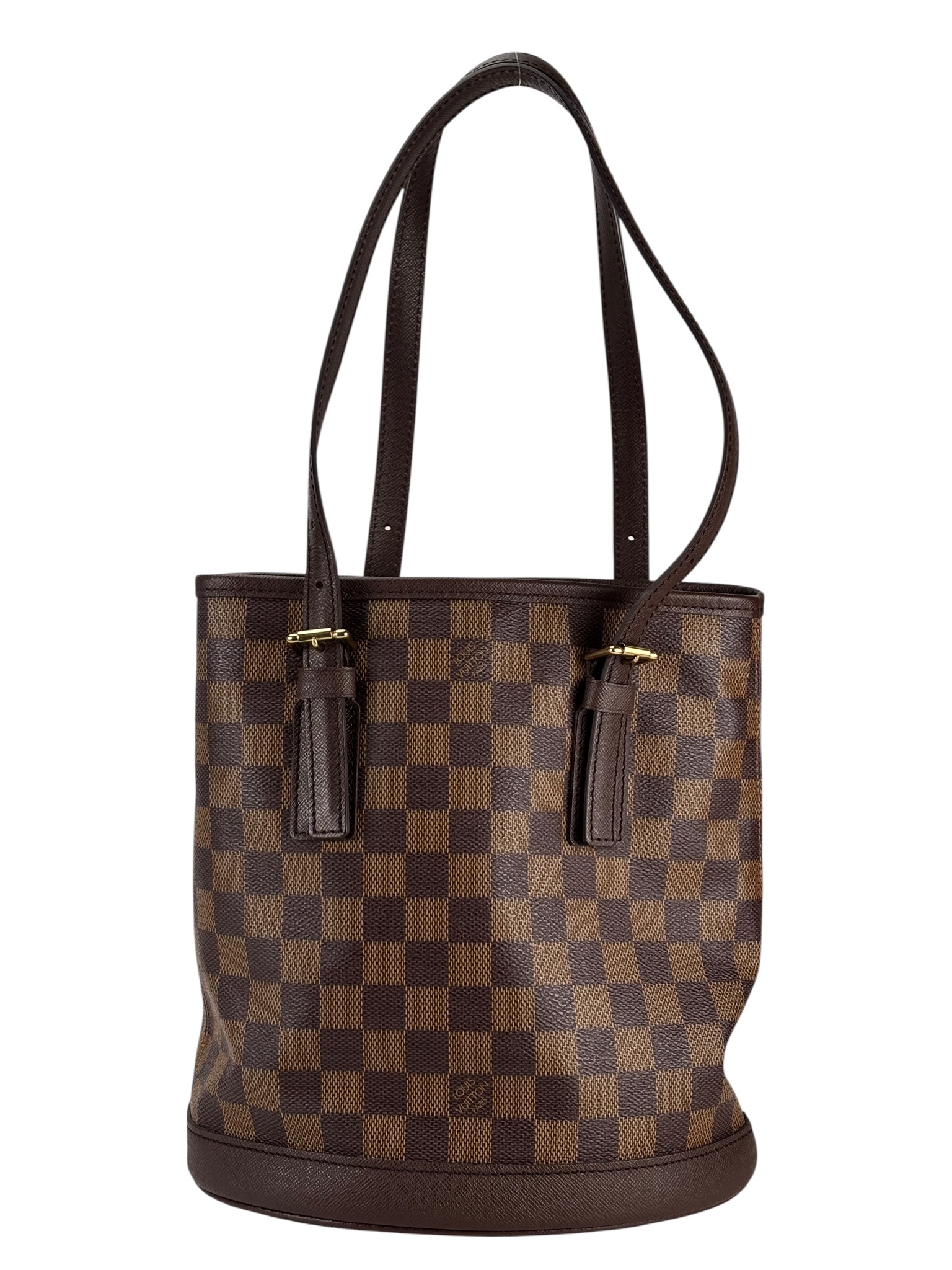 LOUIS VUITTON - Bucket PM Damier Ebene Canvas
