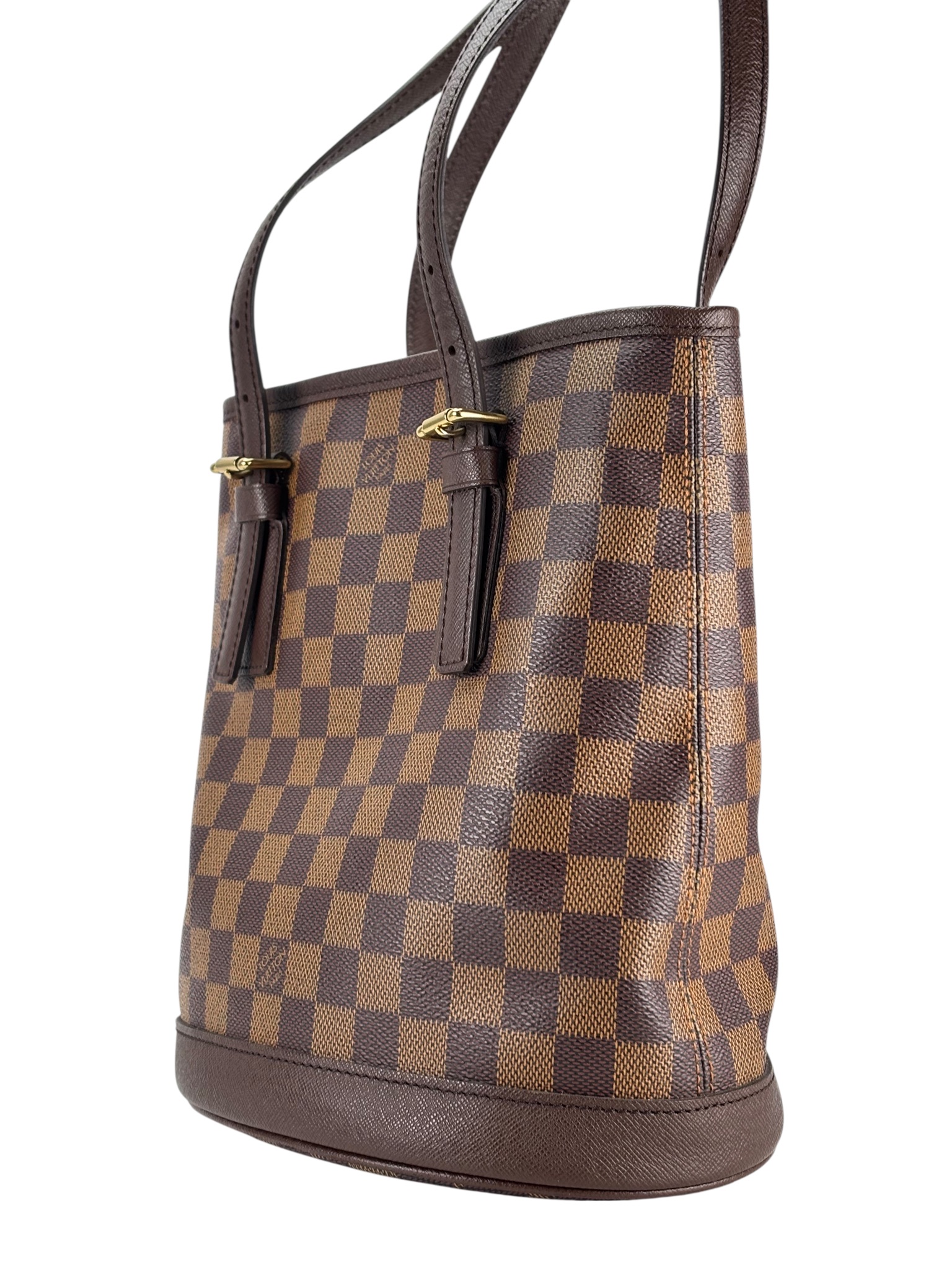 LOUIS VUITTON - Bucket PM Damier Ebene Canvas