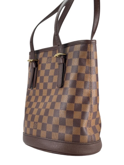 LOUIS VUITTON - Bucket PM Damier Ebene Canvas