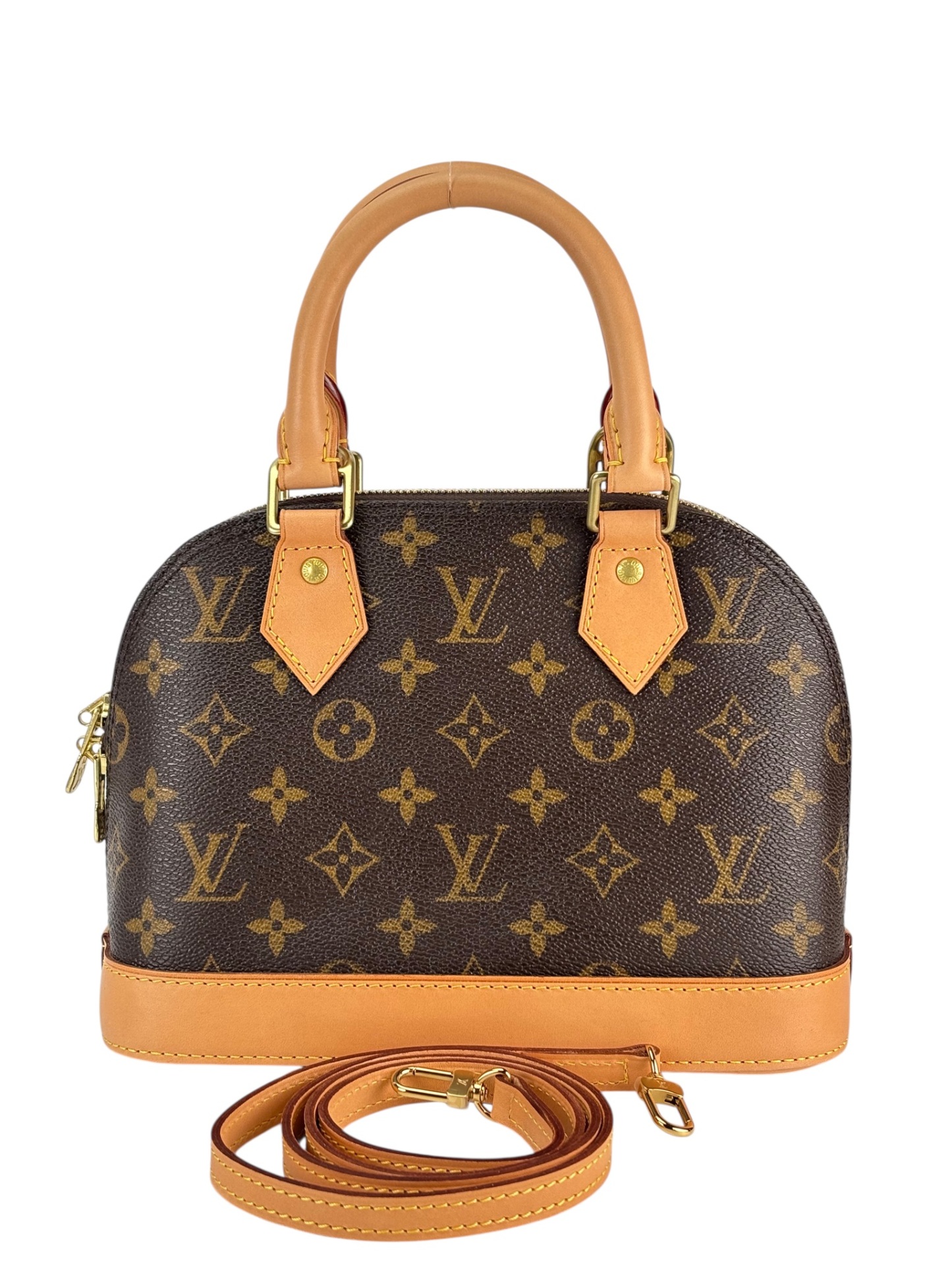 LOUIS VUITTON - Monogram Canvas Alma BB Handbag