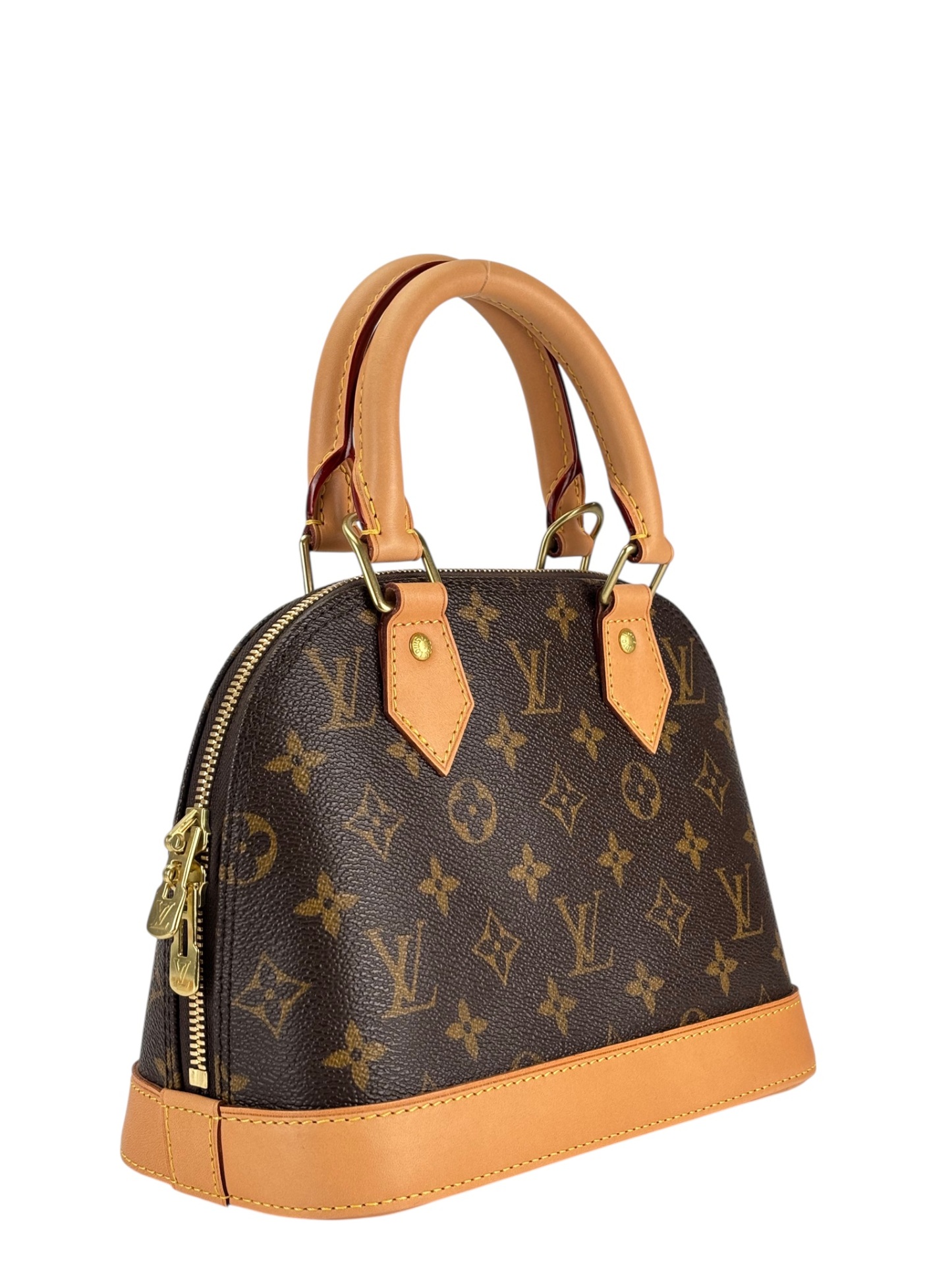 LOUIS VUITTON - Monogram Canvas Alma BB Handbag