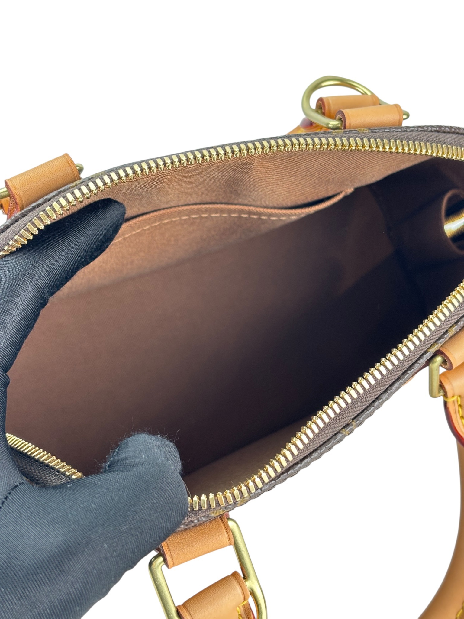 LOUIS VUITTON - Monogram Canvas Alma BB Handbag