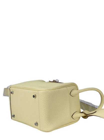 HERMES - Mini Lindy I8 Milton Yellow TC Palladium Hardware 