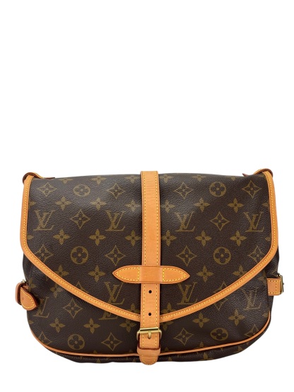 LOUIS VUITTON - Saumur Messenger Shoulder Bag Monogram Canvas