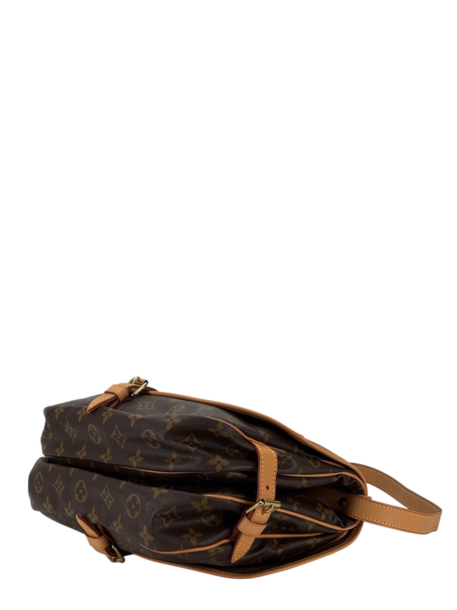 LOUIS VUITTON - Saumur Messenger Shoulder Bag Monogram Canvas