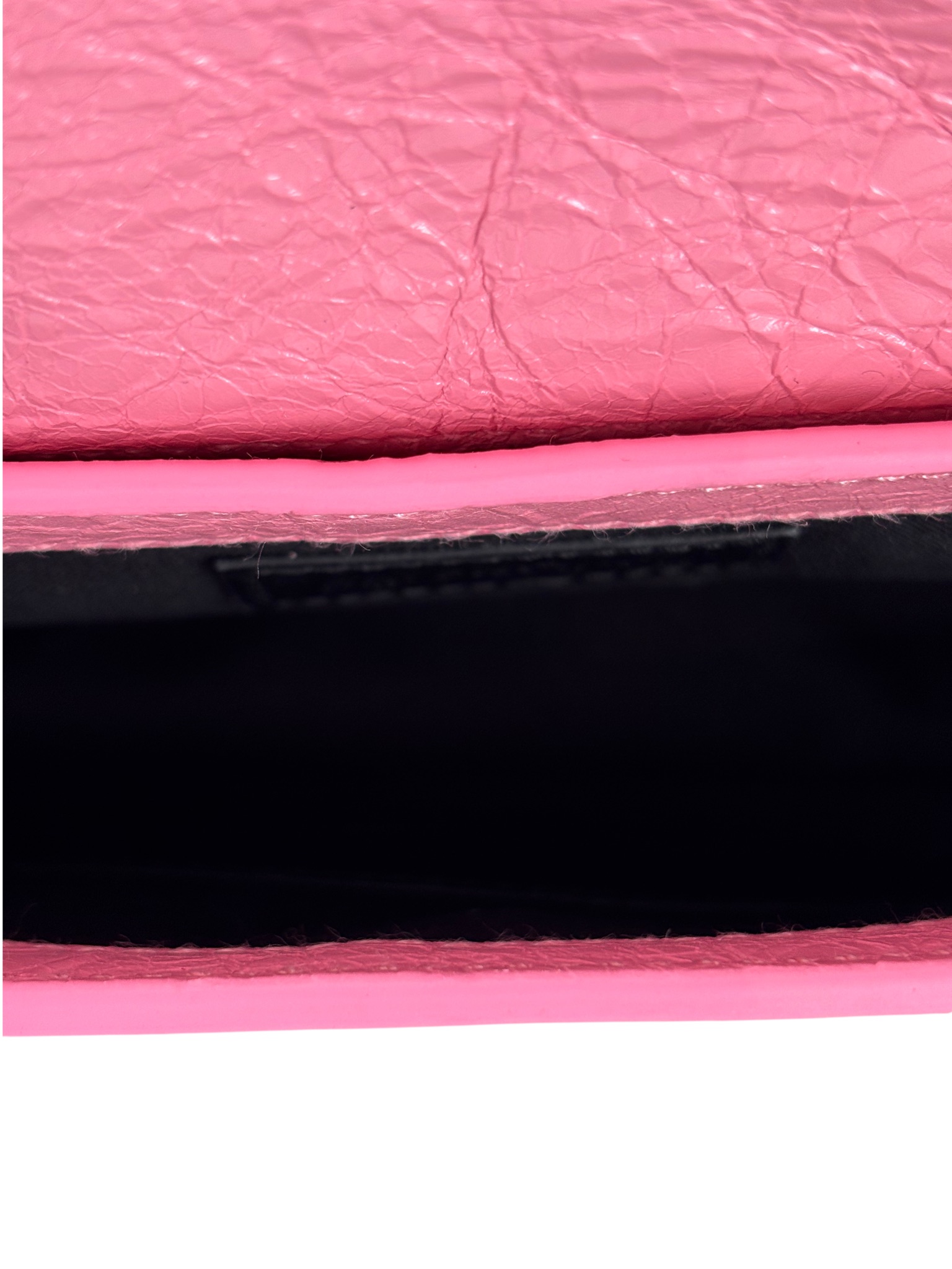 BALENCIAGA - Pink Leather Le Cagole Sling Xs Shoulder Bag