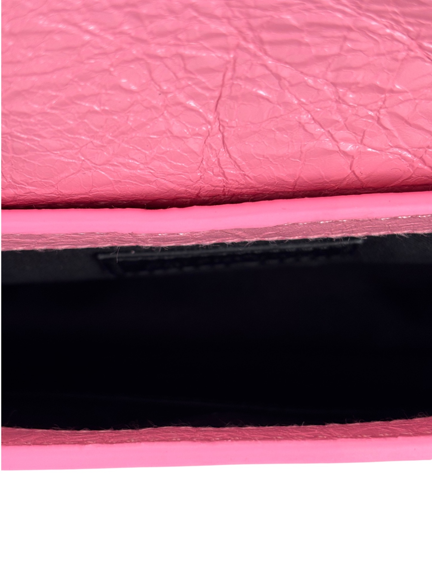 BALENCIAGA - Pink Leather Le Cagole Sling Xs Shoulder Bag