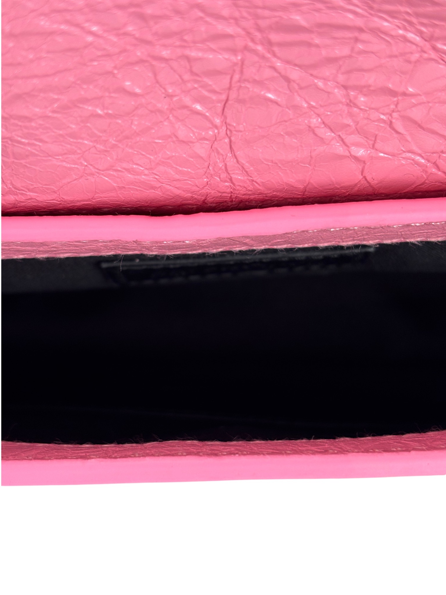 BALENCIAGA - Pink Leather Le Cagole Sling Xs Shoulder Bag