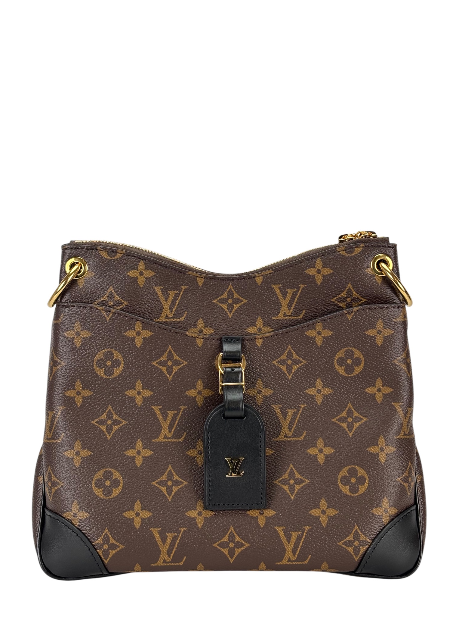 LOUIS VUITTON - Monogram Canvas Odeon PM Noir Crossbody Bag