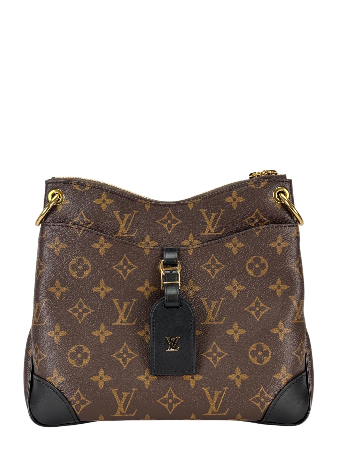 LOUIS VUITTON - Monogram Canvas Odeon PM Noir Crossbody Bag