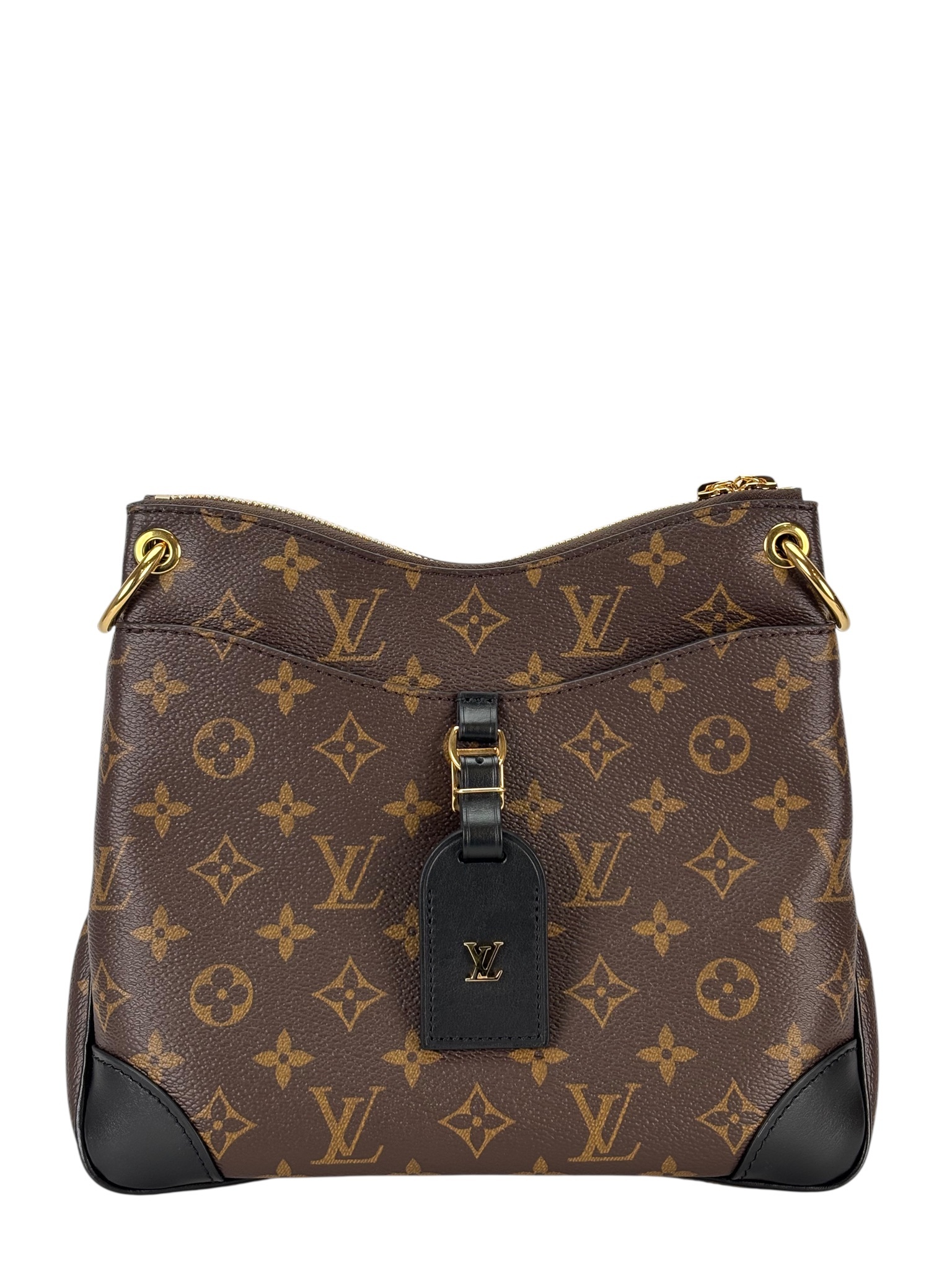 LOUIS VUITTON - Monogram Canvas Odeon PM Noir Crossbody Bag