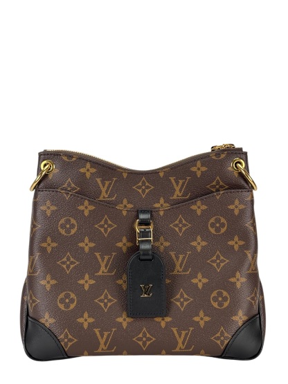 LOUIS VUITTON - Monogram Canvas Odeon PM Noir Crossbody Bag