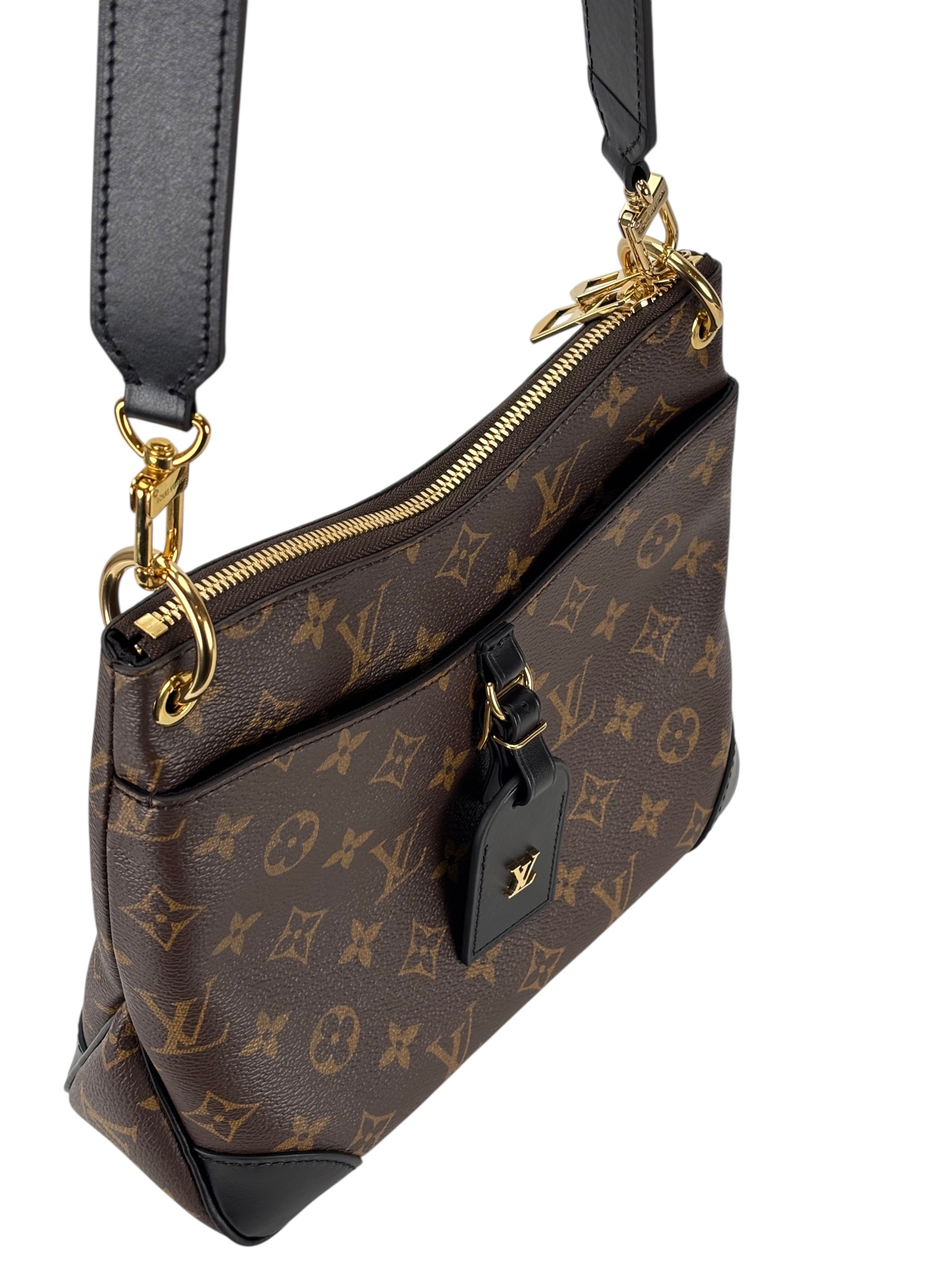 LOUIS VUITTON - Monogram Canvas Odeon PM Noir Crossbody Bag