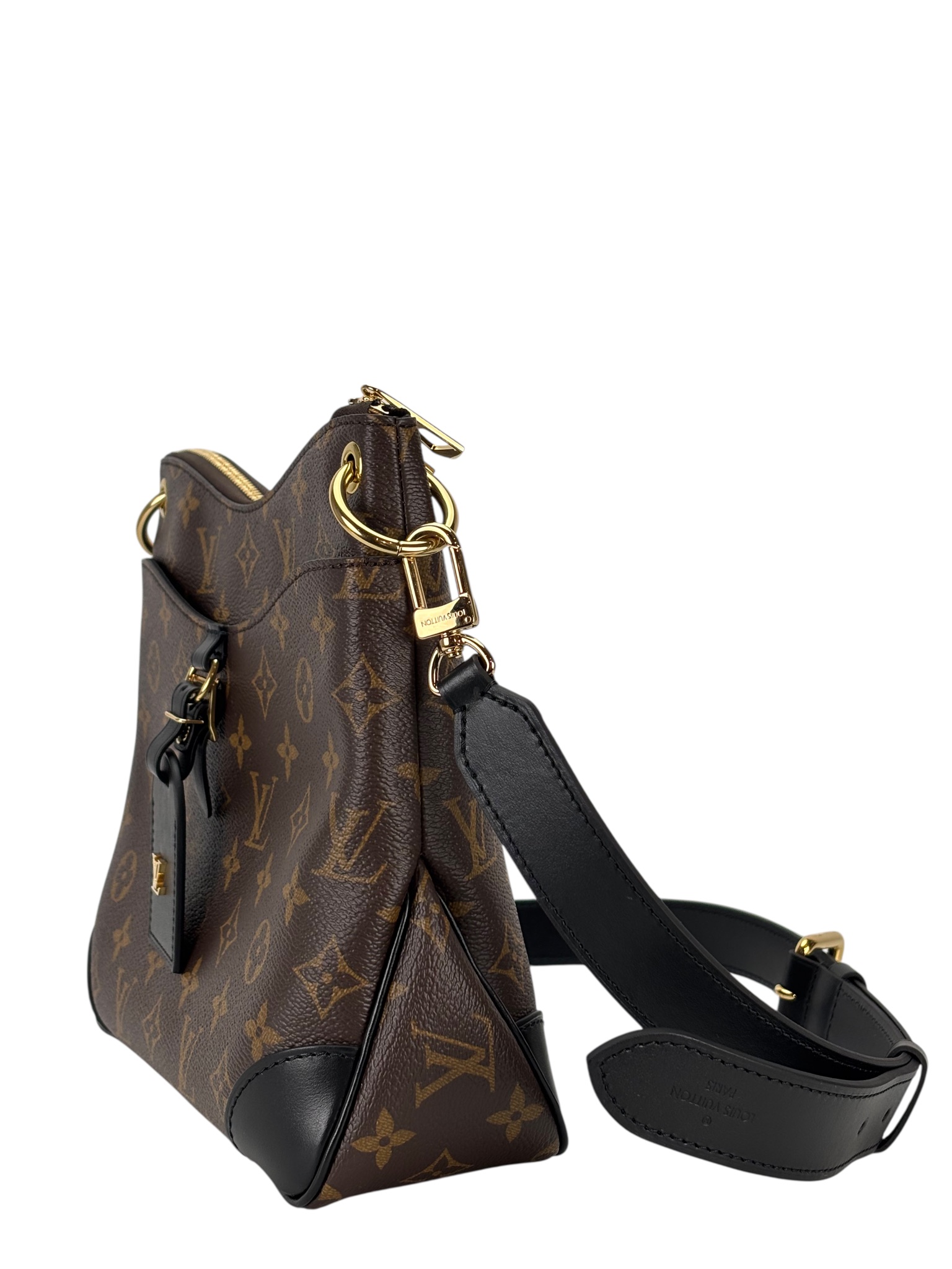 LOUIS VUITTON - Monogram Canvas Odeon PM Noir Crossbody Bag