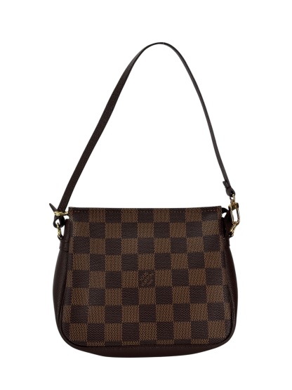 LOUIS VUITTON - Damier Trousse Makeup Pouch Hand Bag 