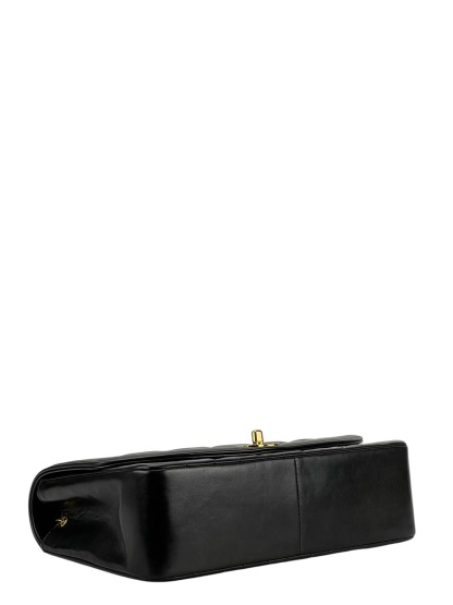CHANEL - Black Lambskin Medium Diana Shoulder Bag