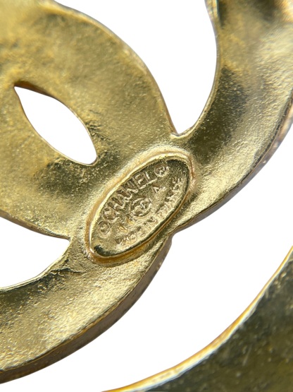 CHANEL - 94A Vintage Gripoix Cutout CC Necklace