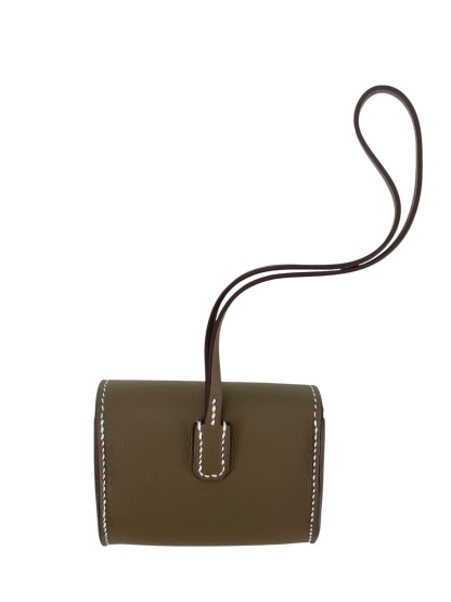 HERMES - Kelly Festival Etoupe Swift Bag Charm SHW K (2025)