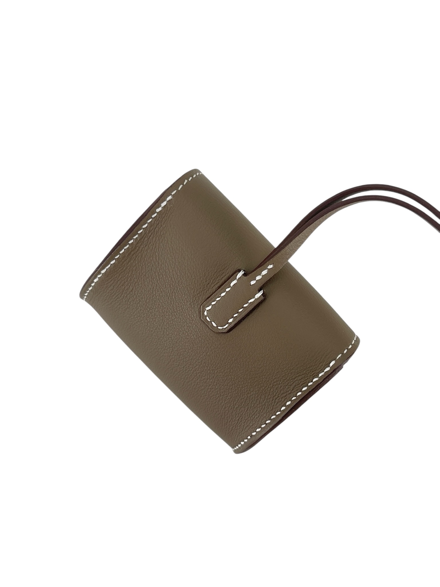 HERMES - Kelly Festival Etoupe Swift Bag Charm SHW K (2025)