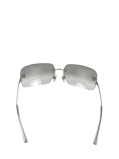 CHANEL - Grey CC Logo Sunglasses