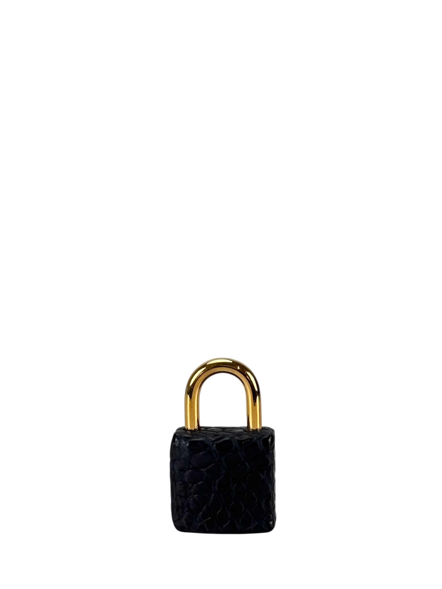 HERMES - Picotin 18 Alligator 76 Blue Indigo Gold Hardware