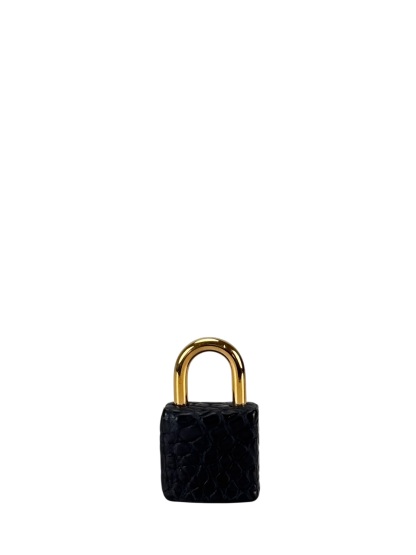 HERMES - Picotin 18 Alligator 76 Blue Indigo Gold Hardware