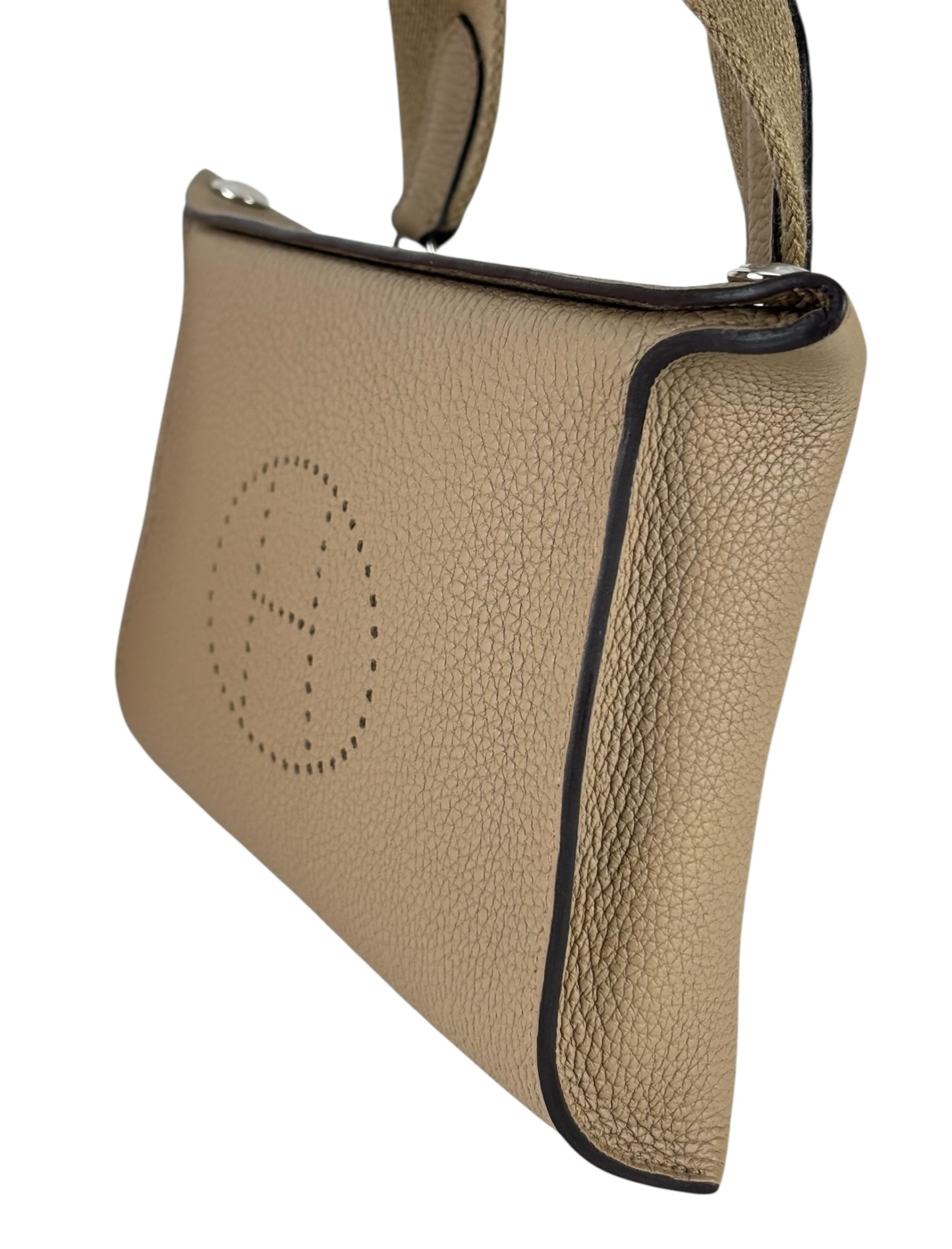 HERMES - S2 Trench TC Shoulder Bag Silver Hardware 