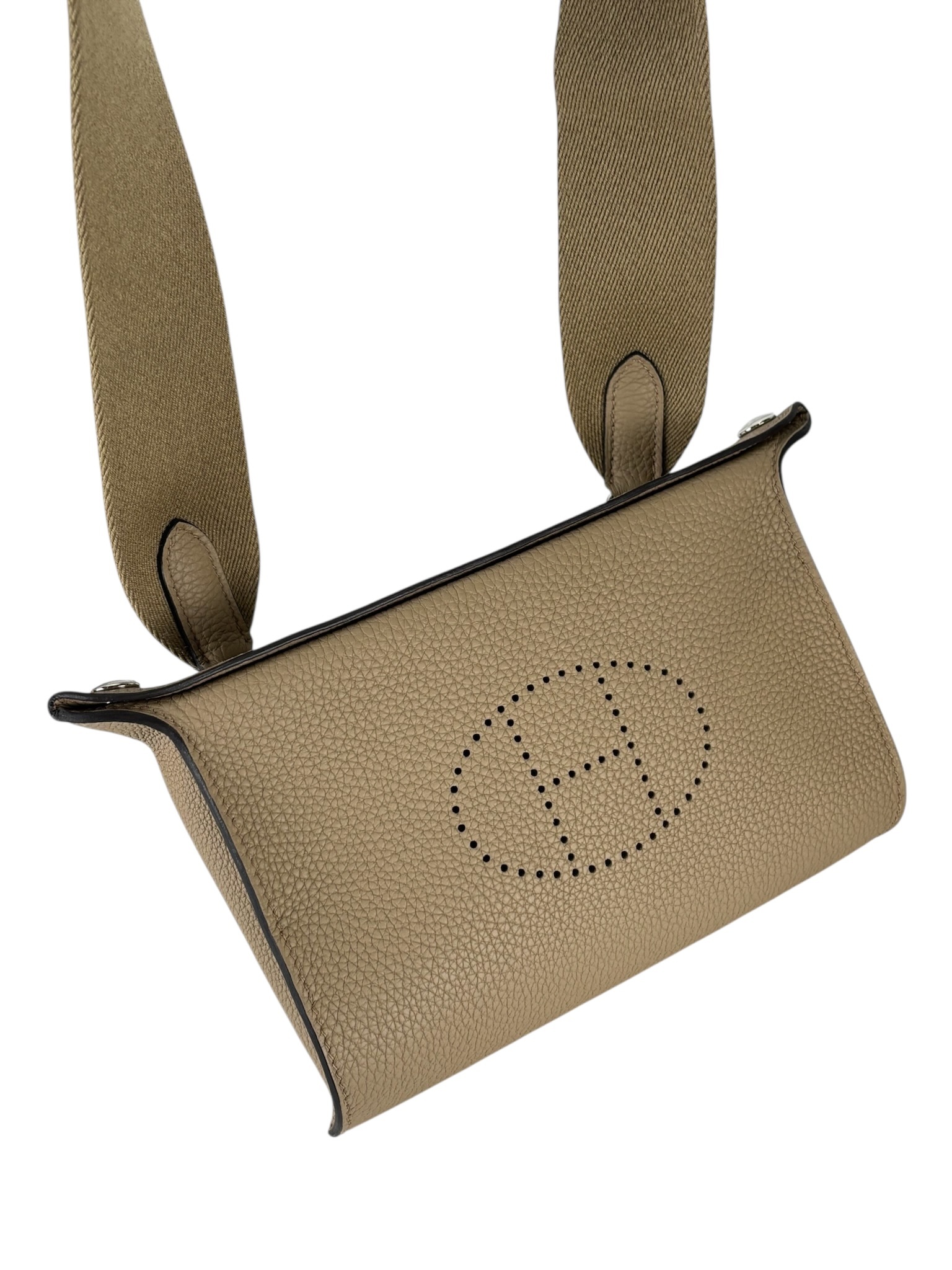 HERMES - S2 Trench TC Shoulder Bag Silver Hardware 